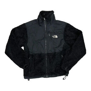 The North Face Black Denali Sherpa Zip Polartec Sweater XS